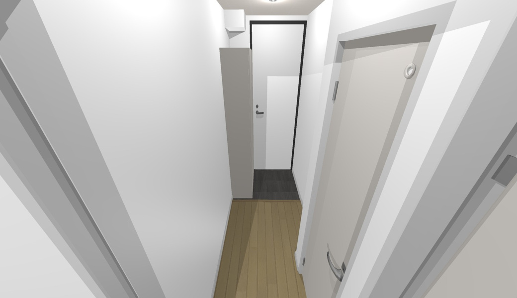 ブランシール武蔵小山 203号室の玄関
