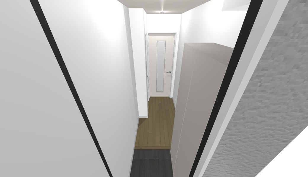ブランシール武蔵小山 203号室の玄関