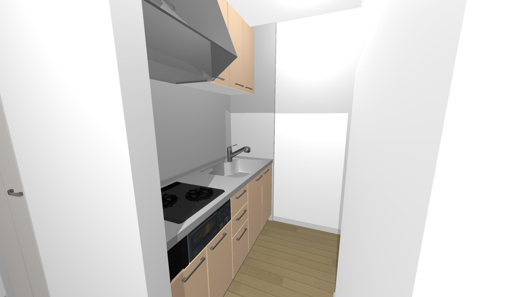ブランシール武蔵小山 203号室のキッチン