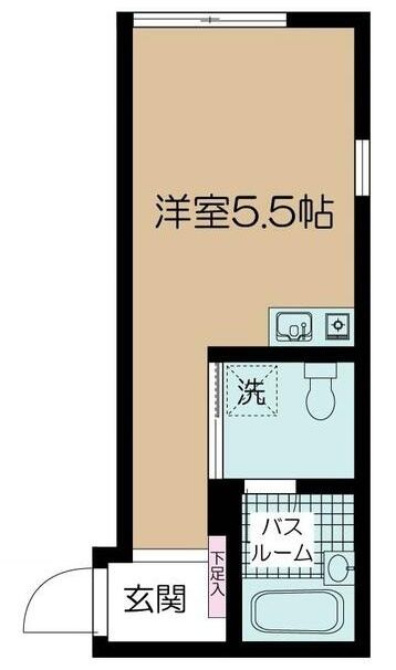 qups nakameguroの間取り