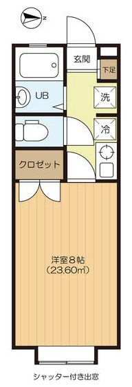エクセル祐天寺の間取り