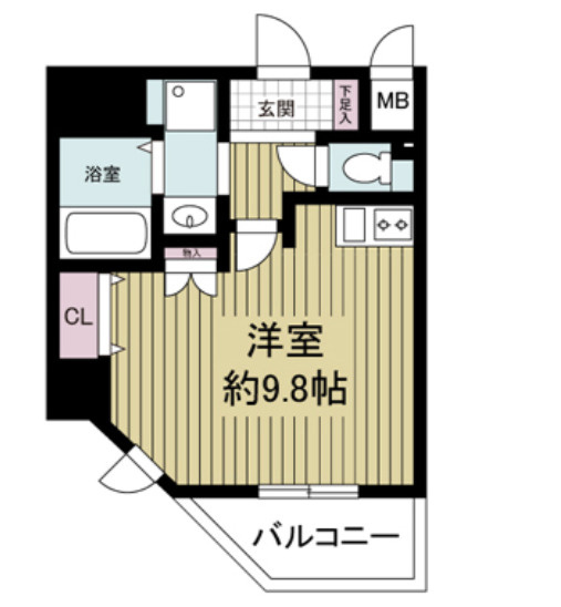 S-RESIDENCE Hommachi Marksの間取り
