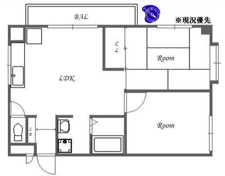 エスポワール参番館の間取り