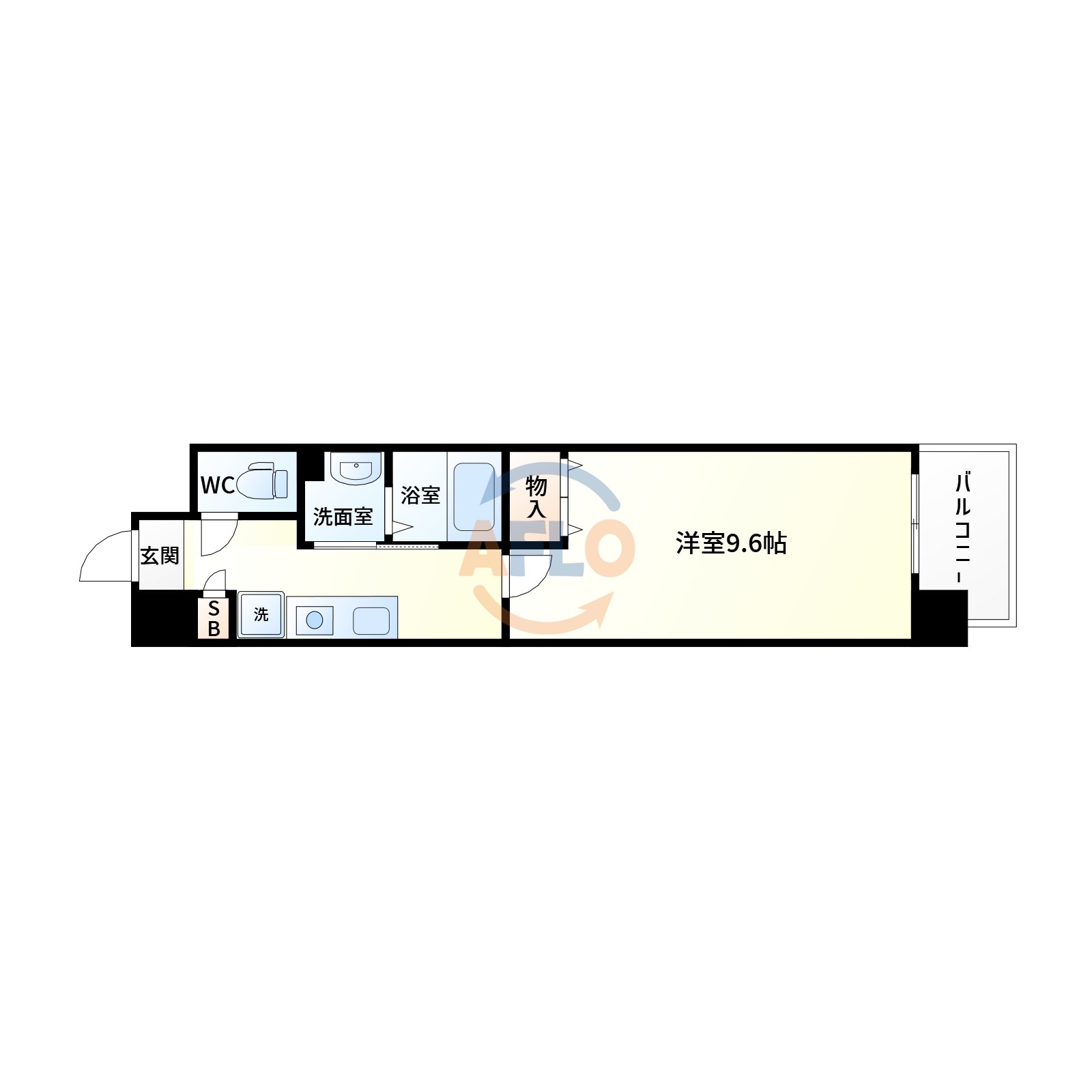 アミスタ菅原の間取り|間取り