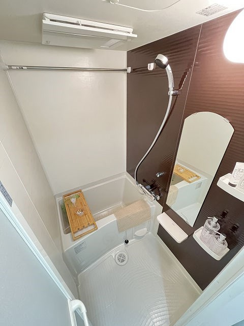Luxe塚口の浴室|コンパクトで使いやすいお風呂です