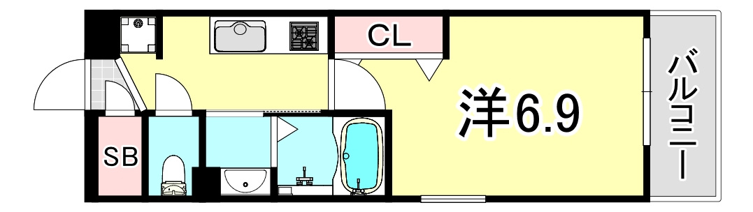Luxe塚口の間取り