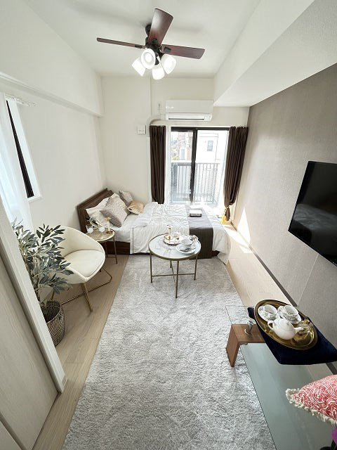 Luxe塚口の寝室|落ち着いて過ごせるお部屋なので、寝室にいかがでしょうか