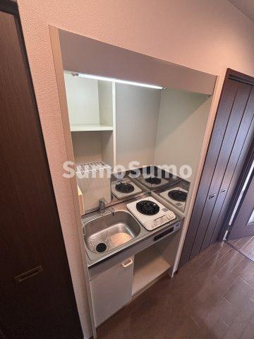 プレサンス難波WESTのキッチン