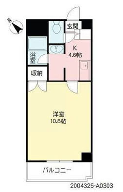 S-RESIDENCE薬院aureateの間取り