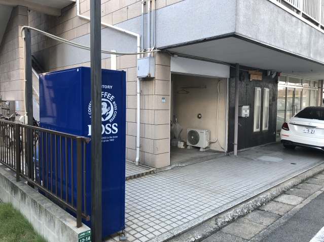 ATAGOビルのエントランス