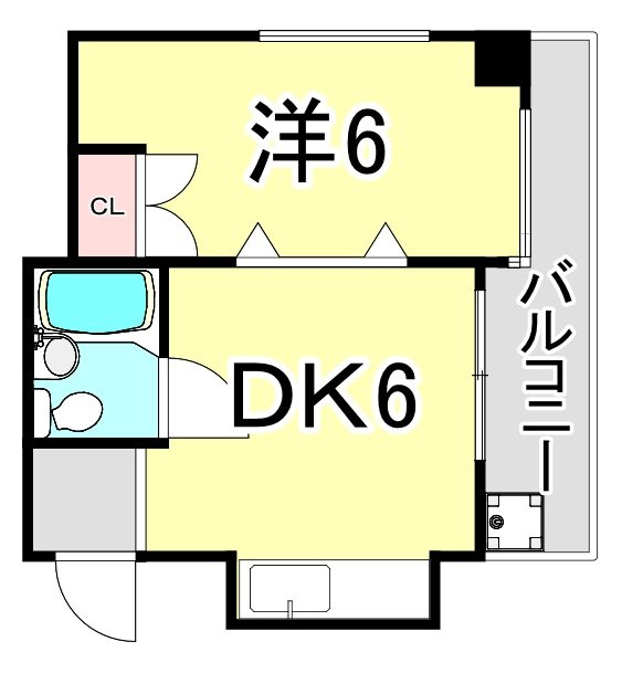 ハイム西宮北口の間取り