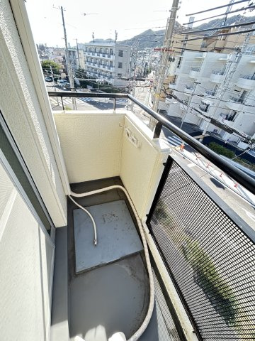 メゾン六甲のバルコニー