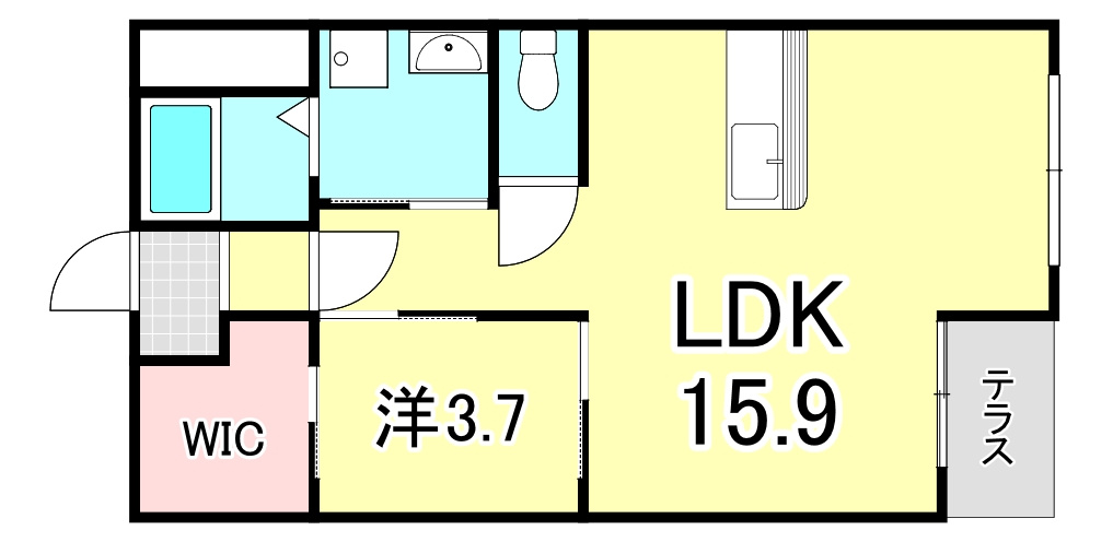 甲子園第7コーポラスの間取り