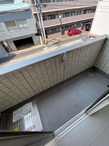 グランクレール兵庫町のバルコニー