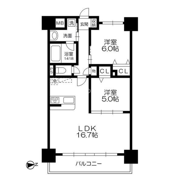 ソル グランデの間取り