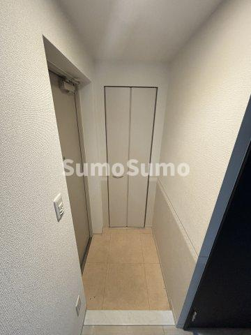 huit arbre上町台の玄関