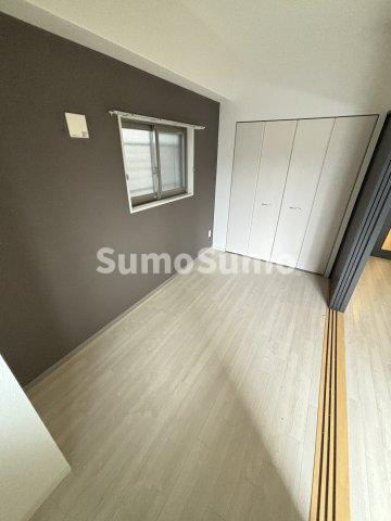 huit arbre上町台の寝室