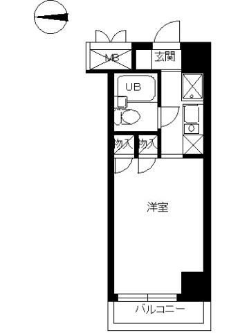 【間取り】 | スカイコート世田谷第４