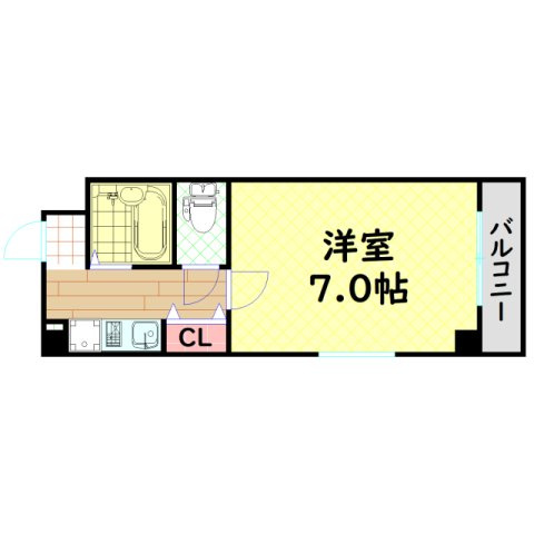 【間取り】 | U-ro大国町