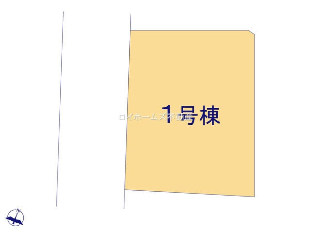 【区画図】 | 知多市日長台221『仲介料無料』新築戸建て | 1号棟