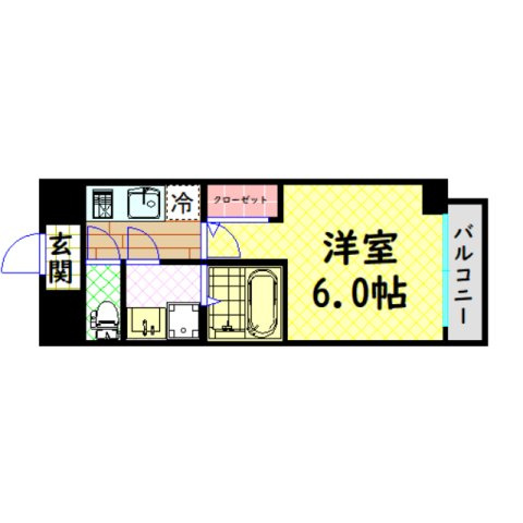 【間取り】 | エスリード難波ＡＧＲＥＡ