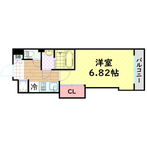 【間取り】 | Luxe難波西III