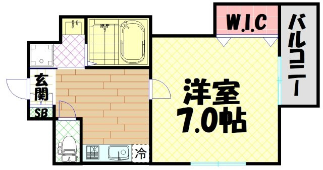 【間取り】 | プランドール難波