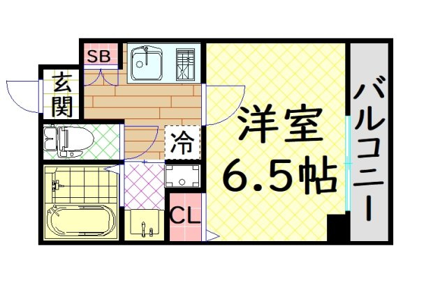 【間取り】 | プレサンス難波EASTモダニティ