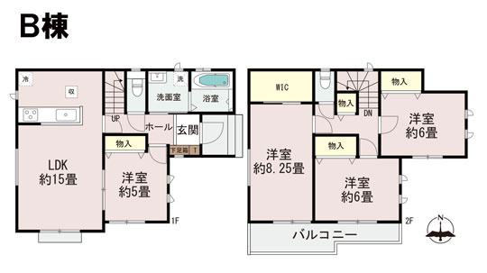 多賀城市丸山1丁目の間取り