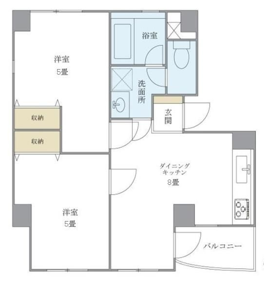 Ｋ－ＨＯＵＳＥ　ＭＩＮＯＷＡの間取り|間取りです。