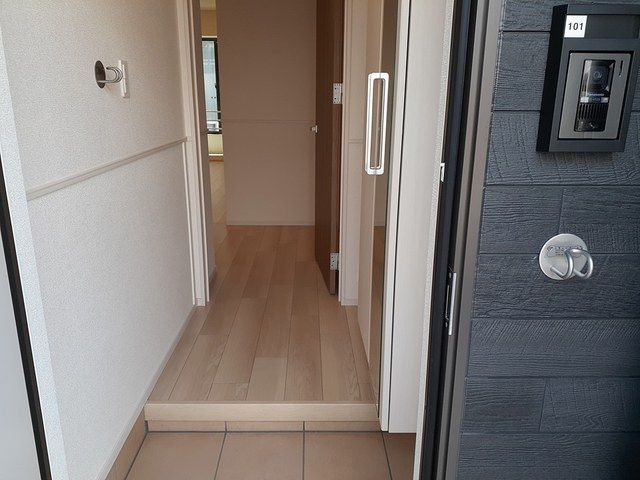 フェリス　テレーノⅡの玄関