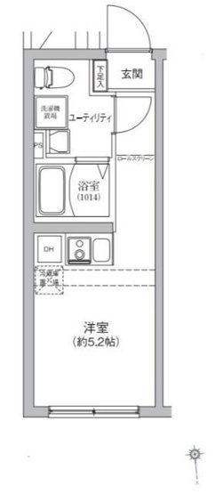 【間取り】 | ベルシードステアー亀戸