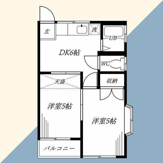 エクシヴ衣笠の間取り