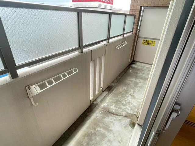 パークハイム原町のバルコニー