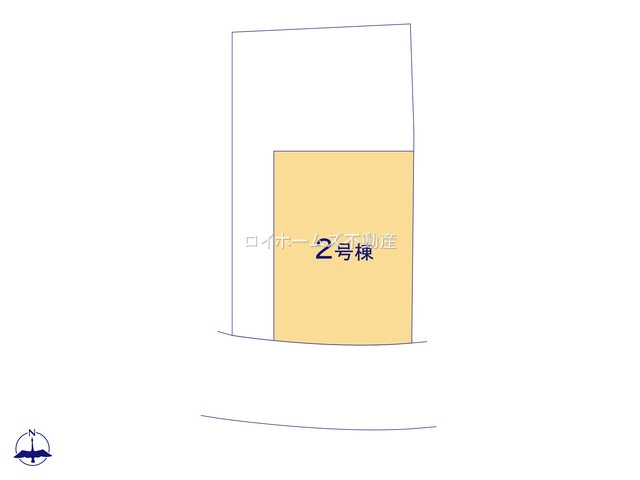 【区画図】 | 名古屋市緑区鳴子町３丁目86『仲介料無料』新築戸建て | 2号棟