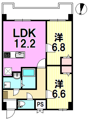 【間取り】 | グランデール金池