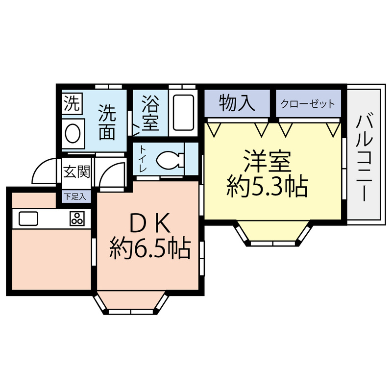 BEACHSIDE BASE SUMAの間取り
