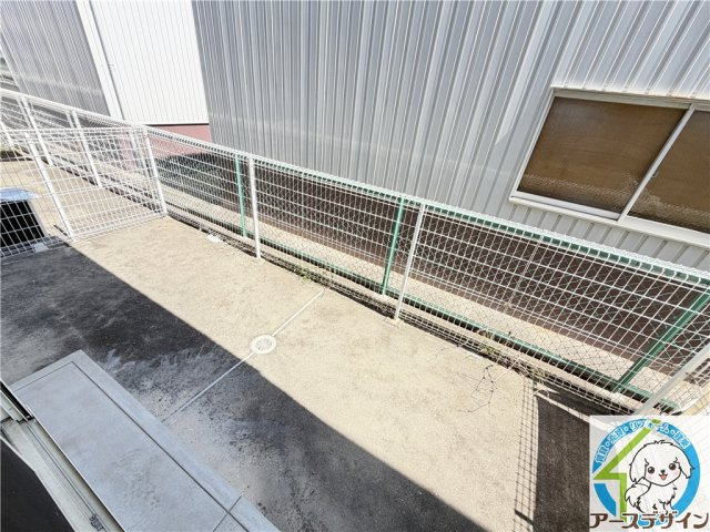 メゾンドオーのバルコニー