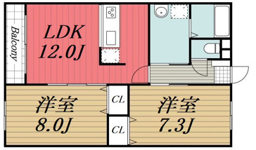 【間取り】 | グランドステージ杜