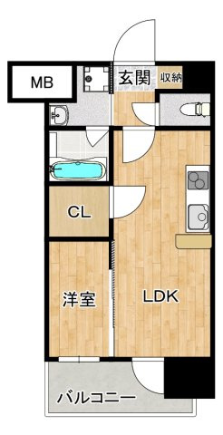 【間取り】 | CINQ IWASE BLD