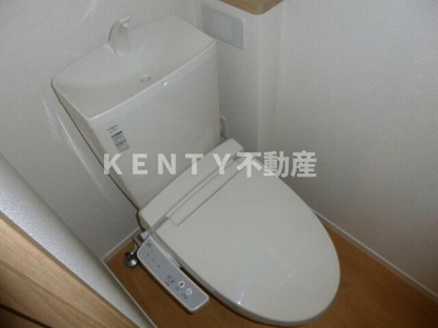 【トイレ】 | カーサルビア | シンプルで使いやすいトイレです