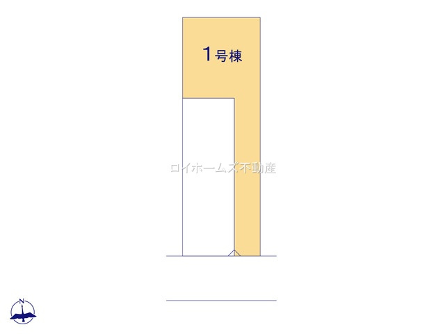 【区画図】 | 名古屋市北区上飯田南町２丁目35-2『仲介料無料』新築戸建て | 1号棟