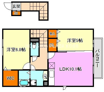 レガーロＳＴの間取り