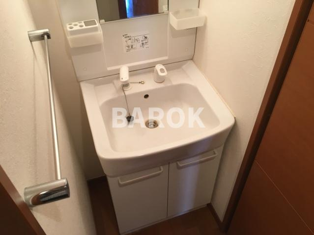 福岡市博多区石城町の賃貸マンションの洗面所