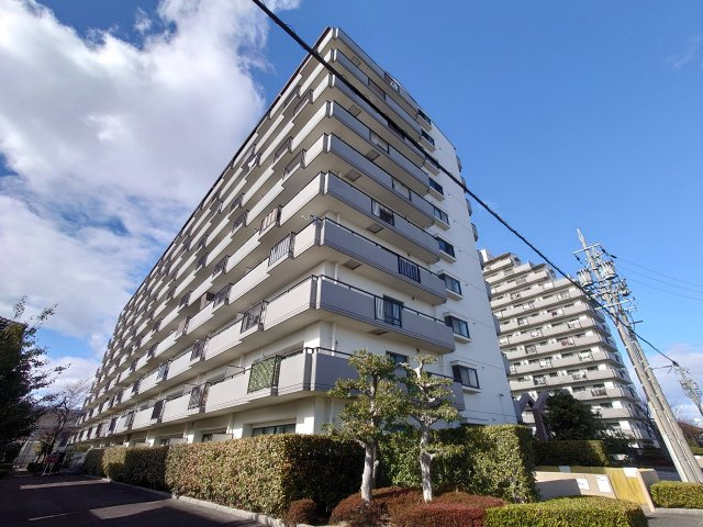 ラビデンス小牧南館の外観|落ち着いた雰囲気の外観です