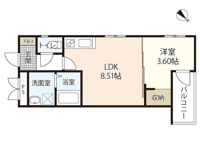 シンビ高須駅前Ⅰの間取り
