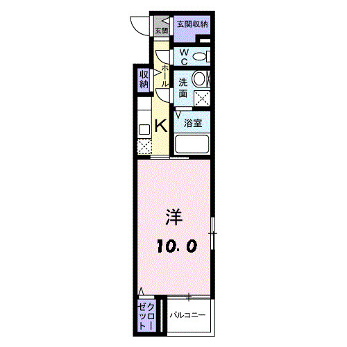 サンナップヒルズ　SEKI2の間取り