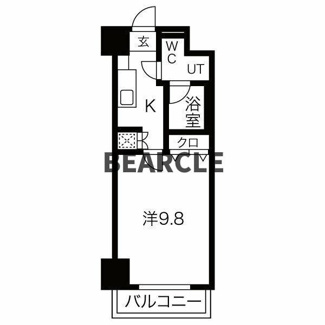 【間取り】 | クリスタルグランツ京都高辻