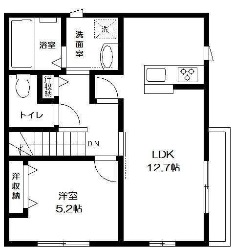 ディアコートクローバーの間取り