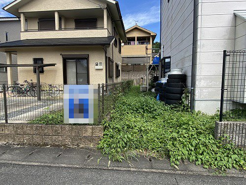 岩倉長谷町 土地の外観